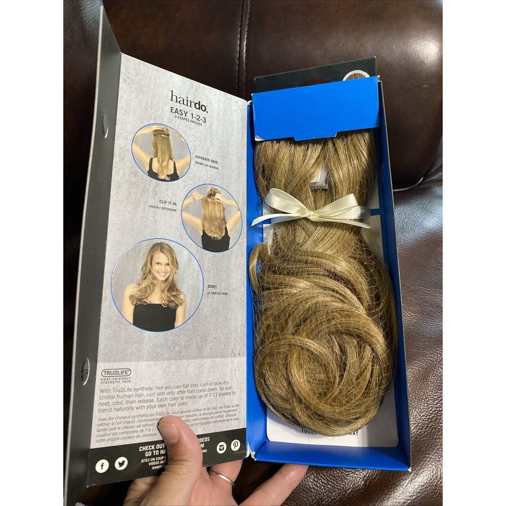 Hairdo Straight Clip In Extension Kit, R14 25 Honey Ginger 16 Inch